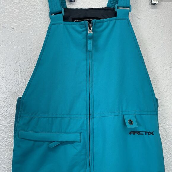 ARCTIX Youth Insulated Snow Bib Overalls Blue  Size M - Picture 2 of 14